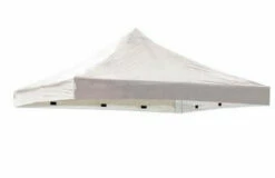 OZTRAIL WHITE COMMERCIAL 3 X 3M CANOPY FOR DELUXE GAZEBO REPLACEMENT