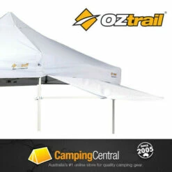 OZTRAIL REMOVABLE 3 METER AWNING KIT DELUXE GAZEBO (WHITE)