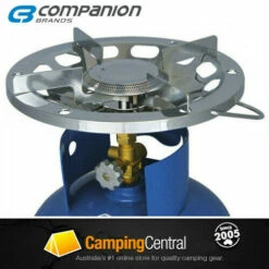 COMPANION SINGLE BURNER BBQ STOVE COOKER GAS CAMPING 2077-75