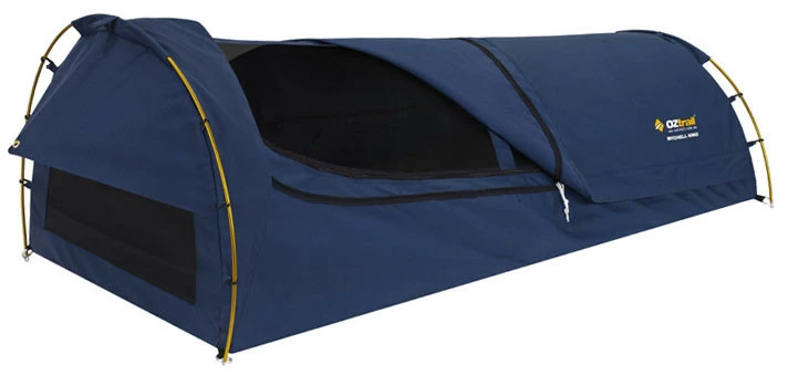 (SALES PROMOTION) OZTRAIL MITCHELL KING SINGLE CANVAS ( NAVY BLUE ) DOME SWAG 2 (SALES PROMOTION) OZTRAIL MITCHELL KING SINGLE CANVAS ( NAVY BLUE ) DOME SWAG