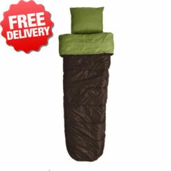 Caribee Cloud +5 Cel. Sleeping Bag + Pillow
