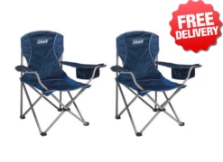 Coleman ISIT™ Quad Folding Portable Camping Picnic Arm Chair X 2