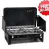 (SALES PROMOTION) OZtrail 2 Burner Double Grill Gas Camping Camp Portable Stove Cooker -Bundyoutdoors Shop Double Burner Grill Free 55751.1330094814.1280.1280