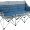 OZTRAIL 3 PERSON GALAXY SOFA MOON CHAIR ARMS PICNIC CAMP OUTDOOR SEAT PORTABLE