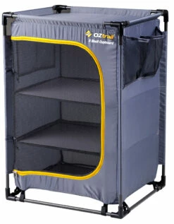 OZtrail 3-Shelf Camping Cupboard Storage