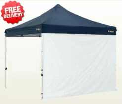 OZtrail Deluxe Gazebo Pavilion Solid Side Wall - 3 Metres