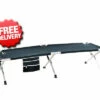 OZtrail Large Aluminium Stretcher Bed - 190 X 66cm -Bundyoutdoors Shop OZtrail Aluminium Stretcher Bed 32168.1302527402.1280.1280