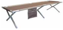 Supex Stretcher Large Aluminium Camp Stretcher Bed