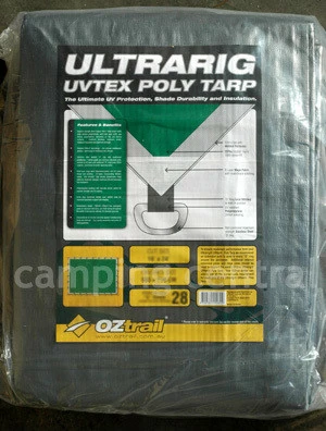 OZtrail UltraRig Tarp Heavy Duty Silver 18 X 16 FT (5.49m X 4.88m) 4 OZtrail UltraRig Tarp Heavy Duty Silver 18 X 16 FT (5.49m X 4.88m) - Image 2