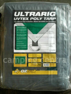 OZtrail UltraRig Tarp Heavy Duty Silver 30 X 24 FT (9.0m X 7.11m) -Bundyoutdoors Shop Ultrrig Cover bag 97802.1290637025.1280.1280