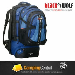 Black Wolf Cedar Breaks 90 Litre Backpack Travel Pack