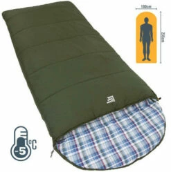 (SALES PROMOTION) EPE BUCKLEY POLY COTTON CANVAS -5Cel. MEGA SLEEPING BAG (235 X 100cm)