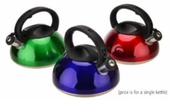 (SALES PROMOTION) OZtrail 3 Litre Whistling Stainless Steel Camping Kettle