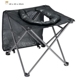 OZtrail Portable Camping Outdoor Toilet Chair Seat Stool